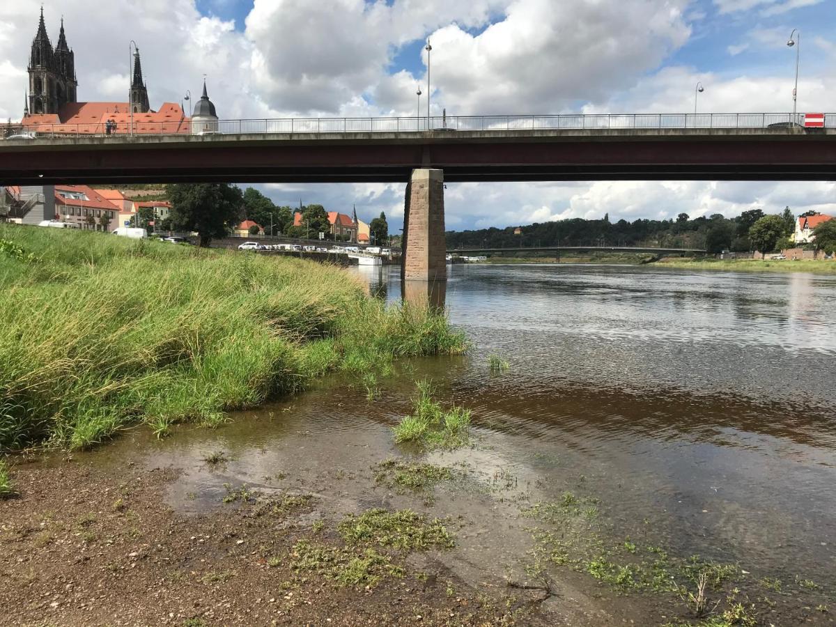 Ferienwohnung Käpt`n Jensens Kajüte Meißen Exterior foto